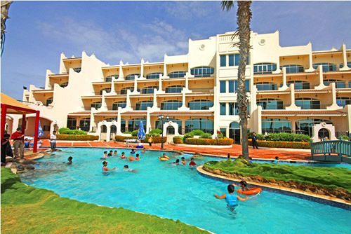 דורת אלערוס Durrah Beach Apartment מראה חיצוני תמונה